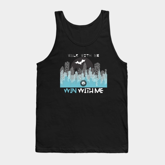 Walk With Me, Win With Me Tank Top by Soccer Over Gotham Podcast